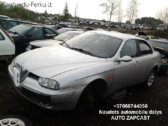 AUTOMOBILIU DALYS - ALFA ROMEO 156 1998 2.5L 2492CM3 140KW B