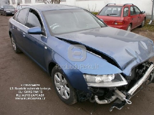 AUTOMOBILIU DALYS - AUDI A6 2005 2.0L DYZELIS MECHANINE SEDA