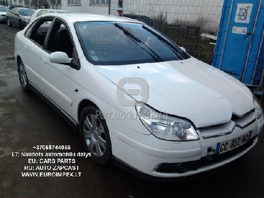 AUTOMOBILIU DALYS - CITROEN C5 2007 1.6L DYZELIS HDI MECHANI