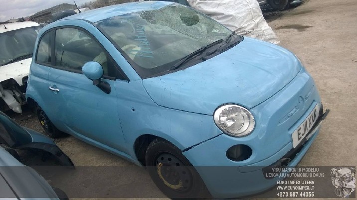 AUTOMOBILIU DALYS - FIAT 500, 2007.10 --> 1.2 51KW 2007.10 -