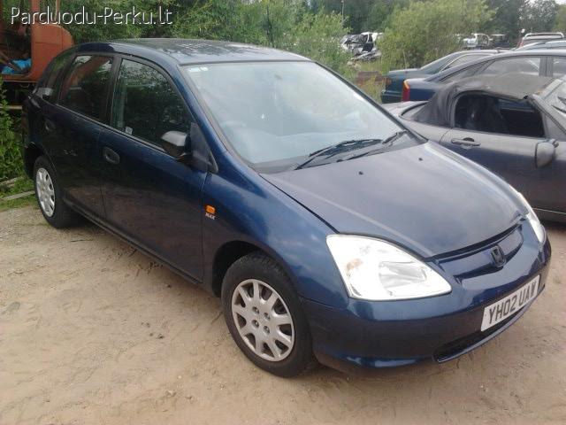 AUTOMOBILIU DALYS - HONDA CIVIC MAX 2002 1.4L 1396CM3 BENZIN