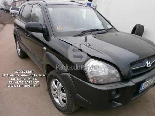 AUTOMOBILIU DALYS - HYUNDAI TUSCON 2006 2.0L CRDI DYZELIS ME