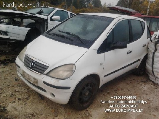 AUTOMOBILIU DALYS - Mercedes-Benz A140 1.4L 1998 BENZINAS ME