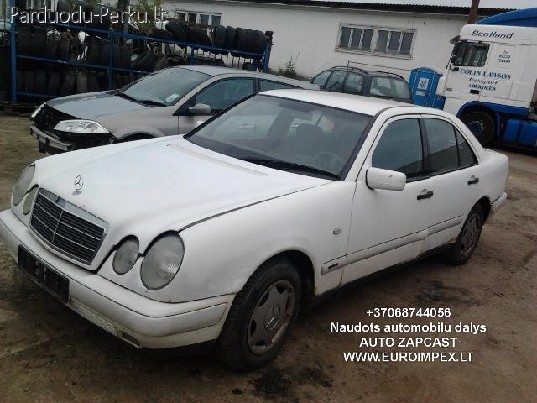 AUTOMOBILIU DALYS - MERCEDES BENZ E220 1997 2.2L 2151CM3 DYZ