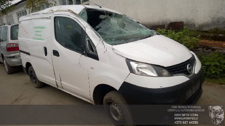 AUTOMOBILIU DALYS - NISSAN NV200, M20 2009 --> 1.5 DCI 63KW 