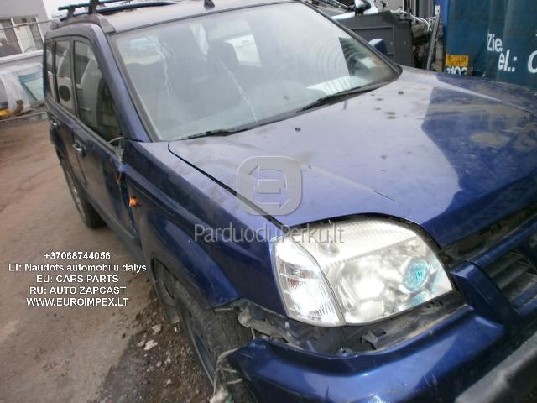 AUTOMOBILIU DALYS - NISSAN XTRAIL 2003 2.2L DCI DYZELIS MECH