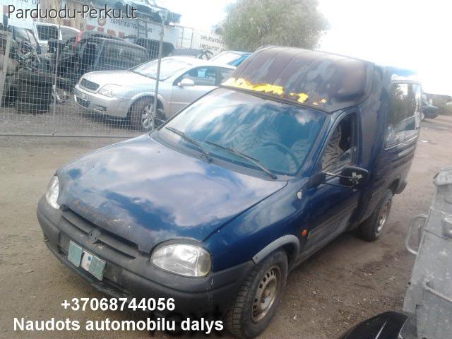 AUTOMOBILIU DALYS - OPEL COMBO 1998 1.4L 1389CM3 44KW BENZIN