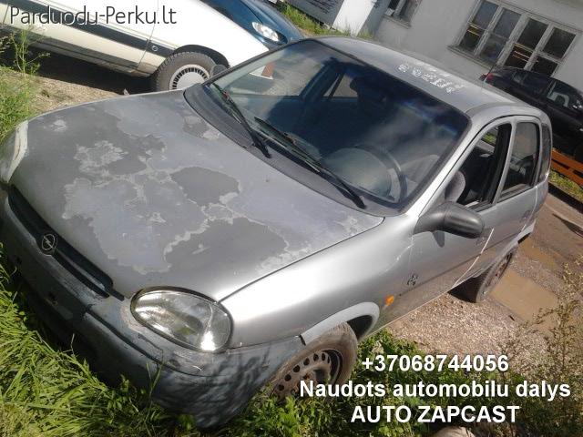 AUTOMOBILIU DALYS - OPEL CORSA 1995 1.2L 1195CM3 BENZINAS ME