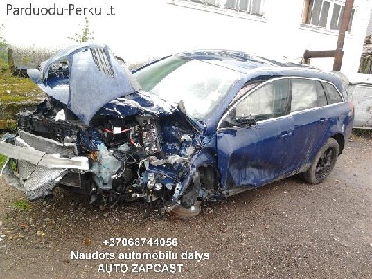 AUTOMOBILIU DALYS - OPEL INSIGNIA 2012 2.0L 1956CM3 DYZELIS 