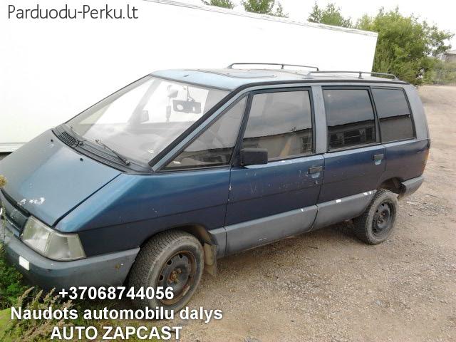 AUTOMOBILIU DALYS - RENAULT ESPACE 1990 2.1L 2068CM3 53KW DY