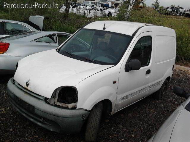 AUTOMOBILIU DALYS - RENAULT KANGOO 2001 1.9L 1870CM3 DYZELIS