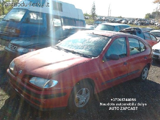 AUTOMOBILIU DALYS - RENAULT MEGANE 1996 1.6L 1598CM3 BENZINA