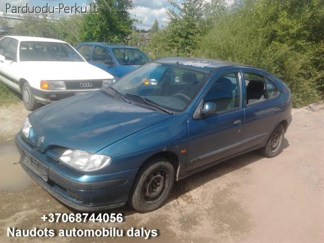 AUTOMOBILIU DALYS - RENAULT MEGANE 1996 1.6L 1598CM3 66KW BE