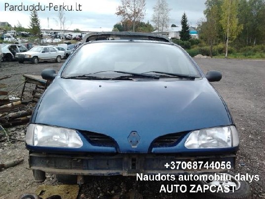 AUTOMOBILIU DALYS - RENAULT MEGANE SCENIC 1997 1.6L 1598CM3 