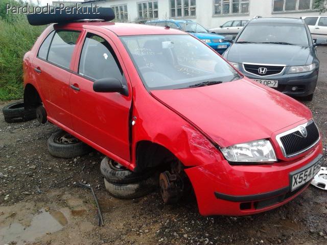 AUTOMOBILIU DALYS - SKODA FABIA 2001 1.4L 1397CM3 BENZINAS M