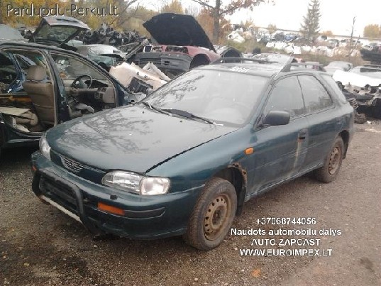 AUTOMOBILIU DALYS - SUBARU IMPREZA 1994 1.8L 1820CM3 76KW BE