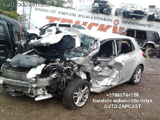 AUTOMOBILIU DALYS - TOYOTA AURIS 2008 2.0L 1998CM3 93KW DYZE