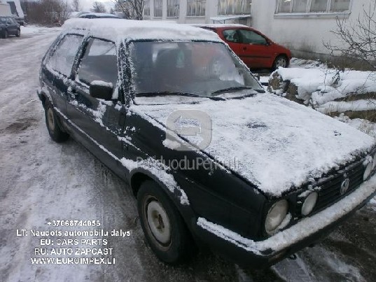 AUTOMOBILIU DALYS - VW GOLF 2 1989 1.8L BENZINAS MECHANINE H