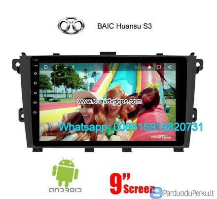 BAIC Huansu S3 Car audio radio update android GPS navigation camera