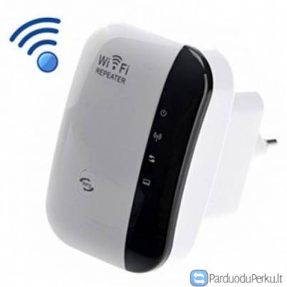 Belaidžio tinklo stiprintuvas WiFi Repeater 300mbp