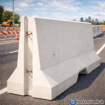 Betono atitvaras Surenkamieji betoniniai barjerai Betoniniai kelio atitvarai, apsauginės betoninės