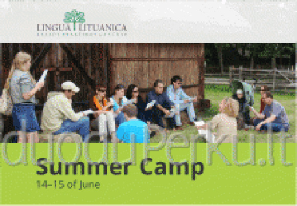 Birželio 14-15 d. lietuvių kalbos vasaros stovykla