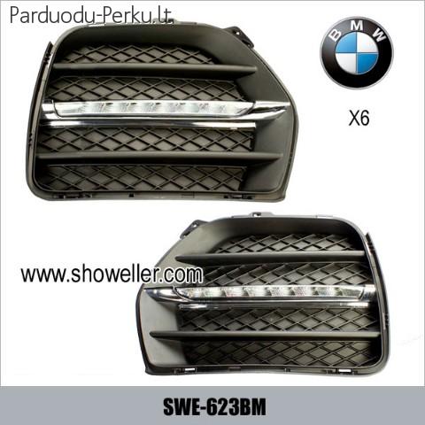 BMW X6 DRL LED Dienos metu degančios šviesos SWE-623BM