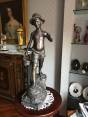 Bronzinė Giovanni de Martino Skulptūra - Berniukas - 48 cm