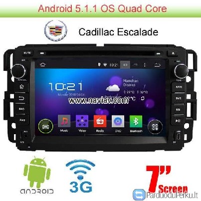 Cadillac Escalade Android 5.1 Car Radio WIFI 3G TV