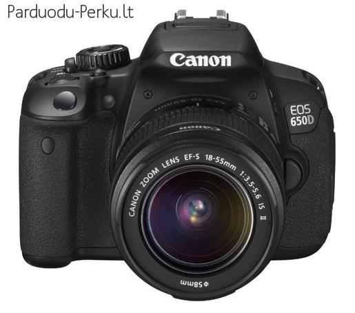 CANON EOS 650D BLACK+EF18-55ISII