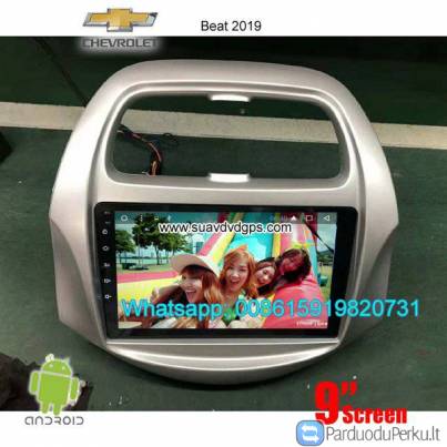 Chevrolet Beat 2019 Car audio radio android GPS navigation camera