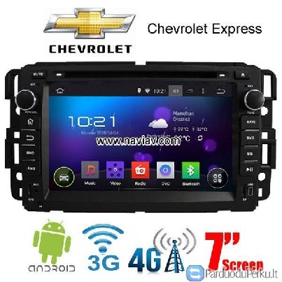 Chevrolet Chevy Express Android 4.4 Car Radio WIFI