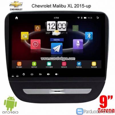 Chevrolet Malibu Car radio android Wifi 3G GPS camera 9inch full touch