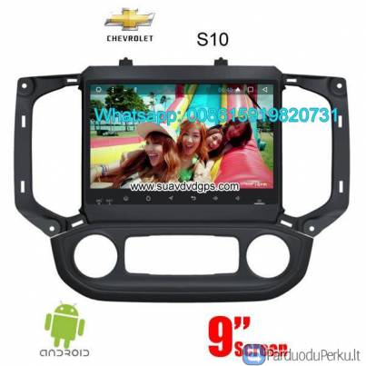 Chevrolet S10 2017 2018 radio android GPS navigation camera