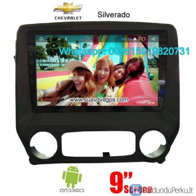 Chevrolet Silverado radio GPS android