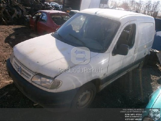 CITROEN BERLINGO 1999 1.4 1360CM3 55KW BENZINAS MECHANINE KO