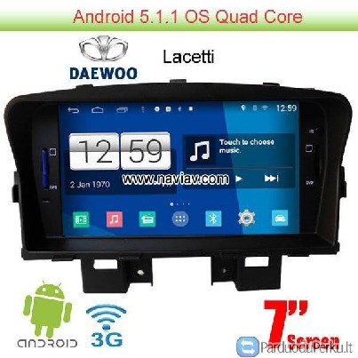 Daewoo Lacetti  Android 5.1 Car Radio WIFI 3G DVD