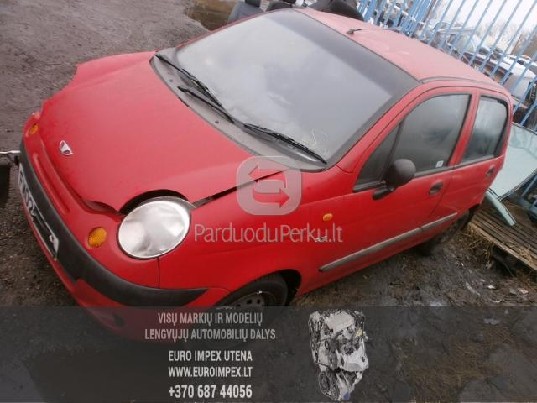 DAEWOO MATIZ 2002 0.8 796CM3 37KW BENZINAS MECHANINE HACBEKA