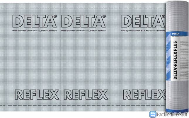 Delta-Foxx / Delta Foxx Plus - difuzinė vandeniui nelaidi membrana, stogams