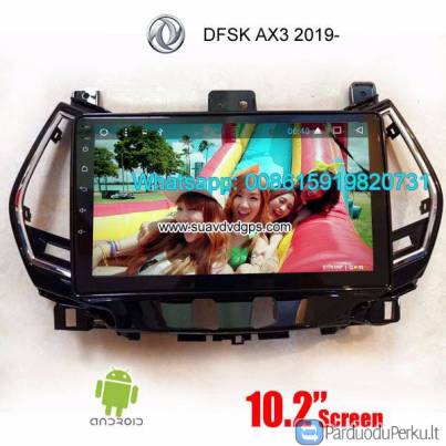 DFSK AX3 2019 Car radio update android GPS navigation camera