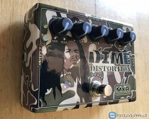 Dunlop MXR DD11 Dime Distortion pedalas elekrinei gitarai