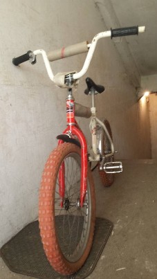 dviratis BMX naudotas