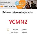 Nuolaidos kodas YCMN2
Šis kodas skirtas naujiems klientams ir s