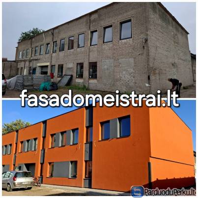 Fasadų šiltinimas, dekoras,klinkeris.  060394321