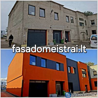 Fasadų šiltinimas, dekoras,klinkeris.  060394321