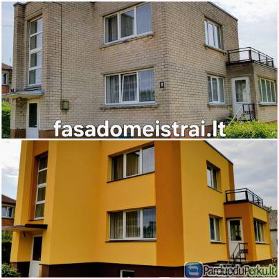 Fasadų šiltinimas, dekoras,klinkeris.  060394321