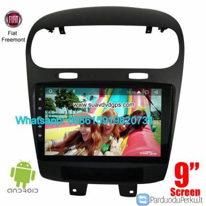 Fiat Freemont Car audio radio android GPS navigation camera