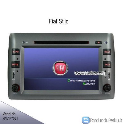 Fiat Stilo Automobilių stereo radijas DVD GPS TV