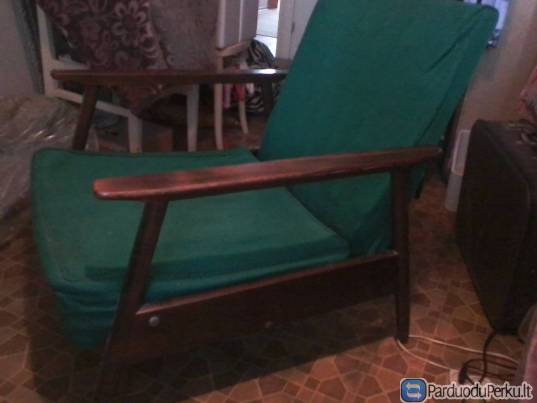 Fotelis retro restauravimui