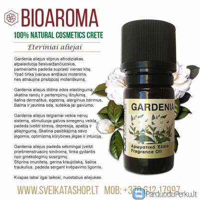 Gardenia eterinis aliejus - BioAroma Graikija